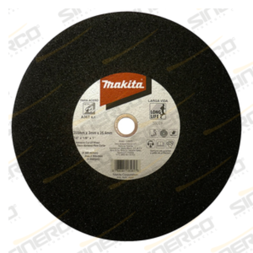 Imagen de DISCO CORTE DE METAL 14" ROJO MAKITA CJA C/25 PZAS