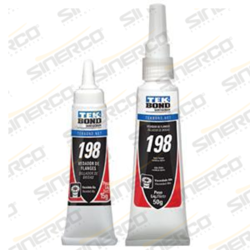 Imagen de SELLADOR DE JUNTAS 198 TEKBOND 15G TUBO APLICADOR ROJO