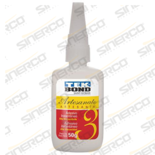 Imagen de ADHESIVO ARTESANIA NO.3 TEKBOND ARTESANIA 50G TUBO CAJA C/10 A TRANSPARENTE