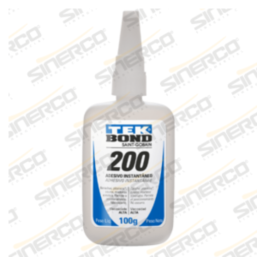 Imagen de ADHESIVO INSTANTÁNEO 200 TEKBOND 100G TUBO APLICADOR CAJA C/10 A