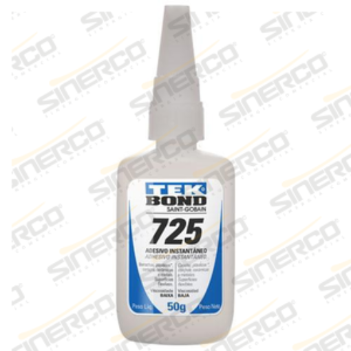 Imagen de ADHESIVO INSTANTÁNEO 725 TEKBOND 50G TUBO APLICADOR A