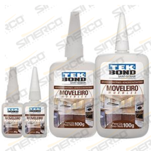 Imagen de ADHESIVO INSTANTÁNEO  TEKBOND MUEBLERO 20G TUBO CAJA C/10 B TRANSPARENTE