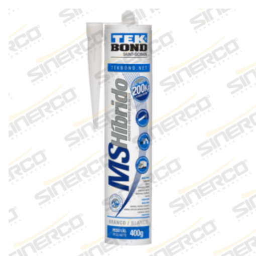 Imagen de SELLADOR MS HÍBRIDO TEKBOND 400G CARTUCHO BLANCO