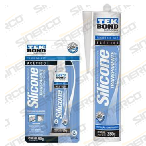 Imagen de SILICONA ACETICA USO GENERAL TEKBOND 50G TUBO BLISTER