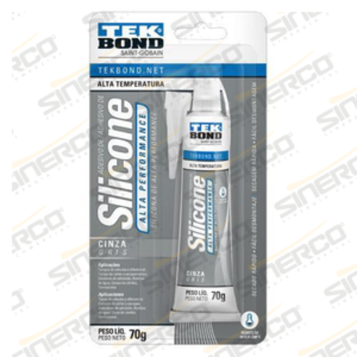 Imagen de SILICONA NEUTRA ALTA PERFORMANCE TEKBOND 70G GRIS
