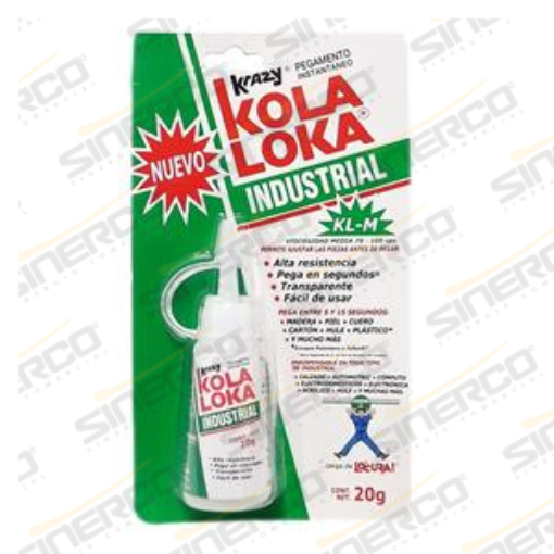 Imagen de PEGAMENTO KOLA LOKA INDUSTRIAL 20 GR