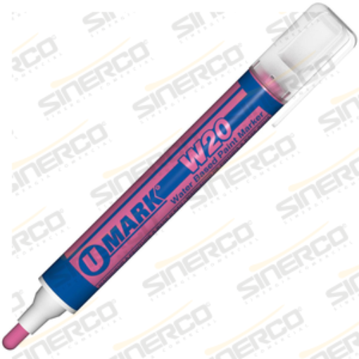 Imagen de MARCADOR W20 U-MARK ROSA BASE AGUA 10ML