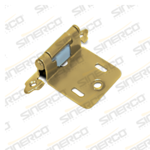 Imagen de BISAGRA TIPO AMERICANO CON T LATON BRILLANTE-PAR