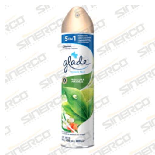 Imagen de GLADE AEROSOL 345G/ 400ML FRESCURA MATINAL