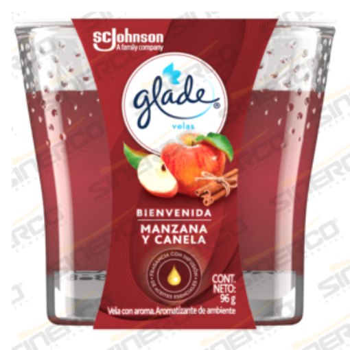 Imagen de GLADE VELA 96G MANZANA CANELA