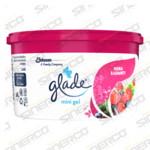 Imagen de GLADE MINI GEL 70G MORA RADIANTE