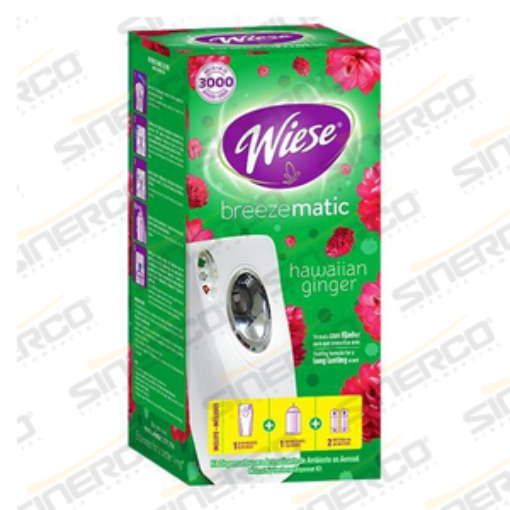 Imagen de WIESE  EBRDR06 BREEZE MATIC WIESE CODIGO DE BARRAS 7501821500777 AROMA HAWAIAN GINGER      