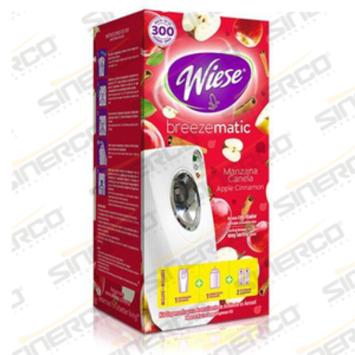 Imagen de WIESE  EBRDR08 BREEZE MATIC WIESE CODIGO DE BARRAS 7501821500807 AROMA MANZANA CANELA      