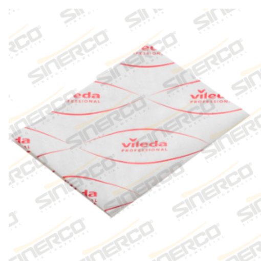 Imagen de VILEDA PRO PAÑOS MICRONSOLO MICROFIBRA 100 PZ ROJO