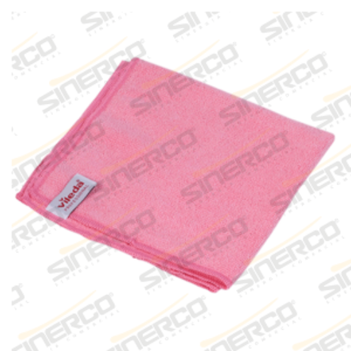 Imagen de VILEDA PRO PAÑOS MICROTUFF SWIFT 5 PZA ROJO