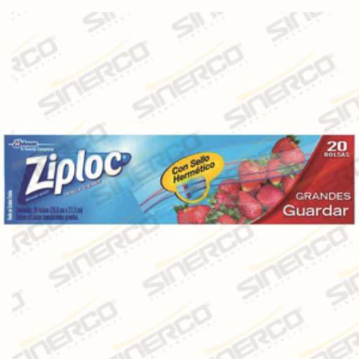 Imagen de ZIPLOC PARA GUARDAR 20 BOLSAS