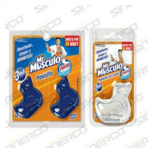 Imagen de MR MUSCULO PATO PASTILLA 52G AZUL