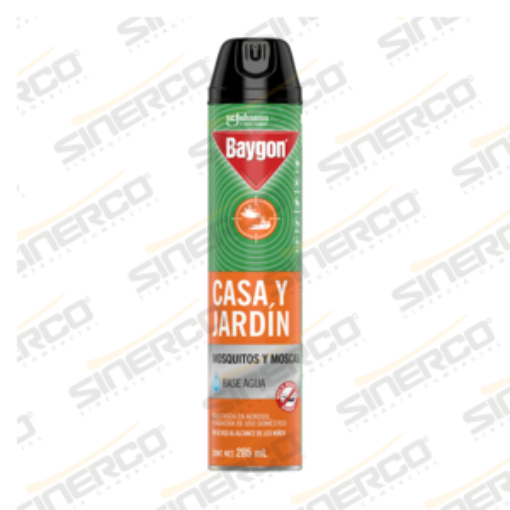 Imagen de INSECTICIDA BAYGON CASA Y JARDIN 285ML REEMPLAZA AL 7501032902025 DE 250ML