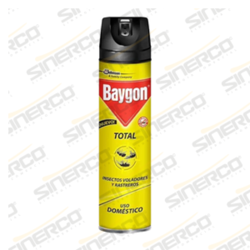Imagen de INSECTICIDA BAYGON TOTAL AEROSOL 400ML