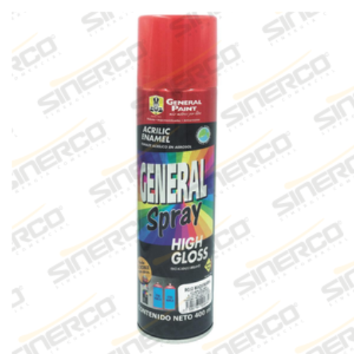 Imagen de PINTURA EN AEROSOL A2365 ROJO MAQUINARIA           