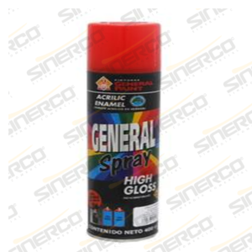 Imagen de PINTURA EN AEROSOL A2705 ROJO FLUORESCENTE         