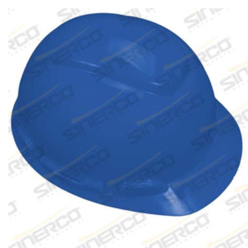 Imagen de CASCO AZUL CON SUSPENSION DE INTERVALO 8 PUNTOS