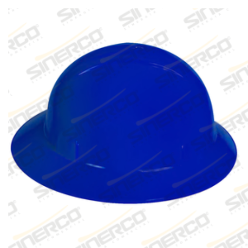 Imagen de CASCO ALA ANCHA DIELECTRICO AZUL