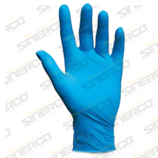 Imagen de GUANTE NITRILO DESECHABLE LIBRE POLVO TALLA GDE