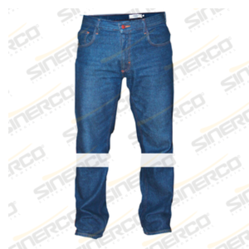 Imagen de PANTALON DE MEZCLILLA AZUL 7OZ. C/REFLEJANTE T 28