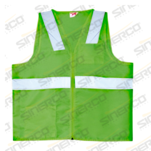 Imagen de CHALECO ALTA VISIBILIDAD VERDE TALLA 'M'