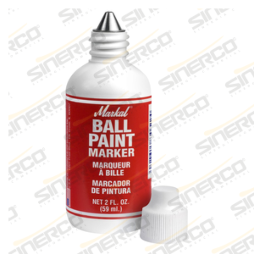 Imagen de MARCADOR ROJO BALL PAINT MARKER MARKAL