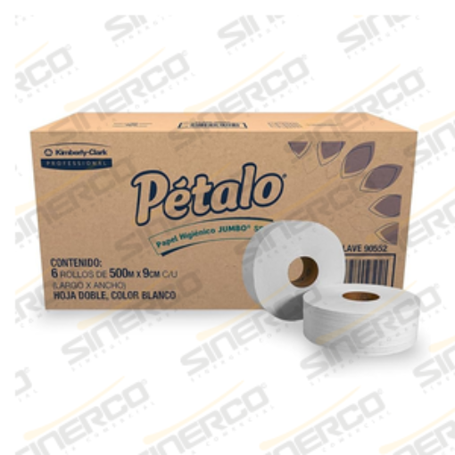 Imagen de KCP 90552 PETALO HIGIENICO JUMBO SR 500 M X 9 CM X 6 ROLLOS HD