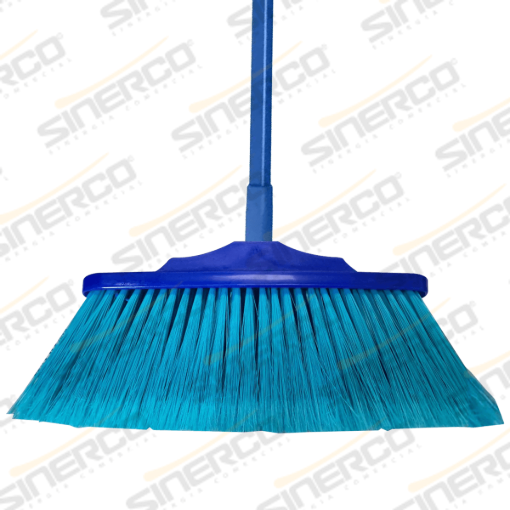 Imagen de SINERCO ESC0018-MET ESCOBA NAPOLITAN AZUL C/BASTÀN BASTON METALICO